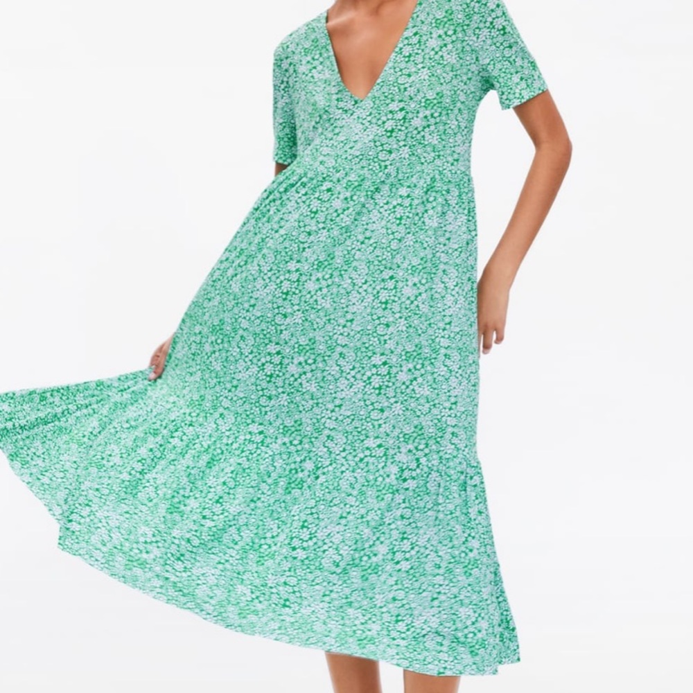 Zara Floral Midi Dress